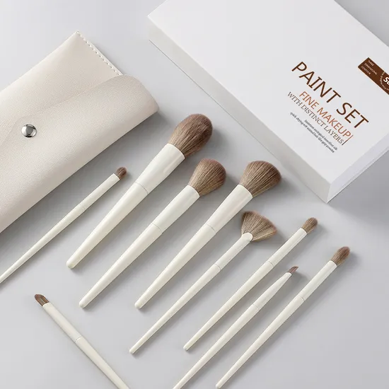 Coordinated private-label brush set · Industry reference